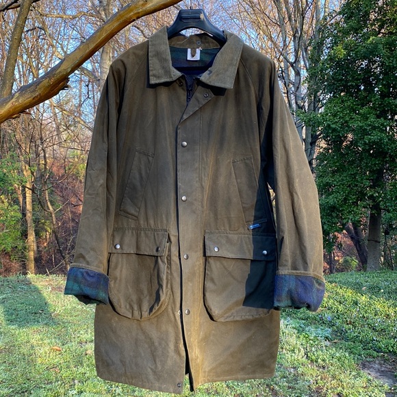 English Waxed Cotton coat - Picture 1 of 12